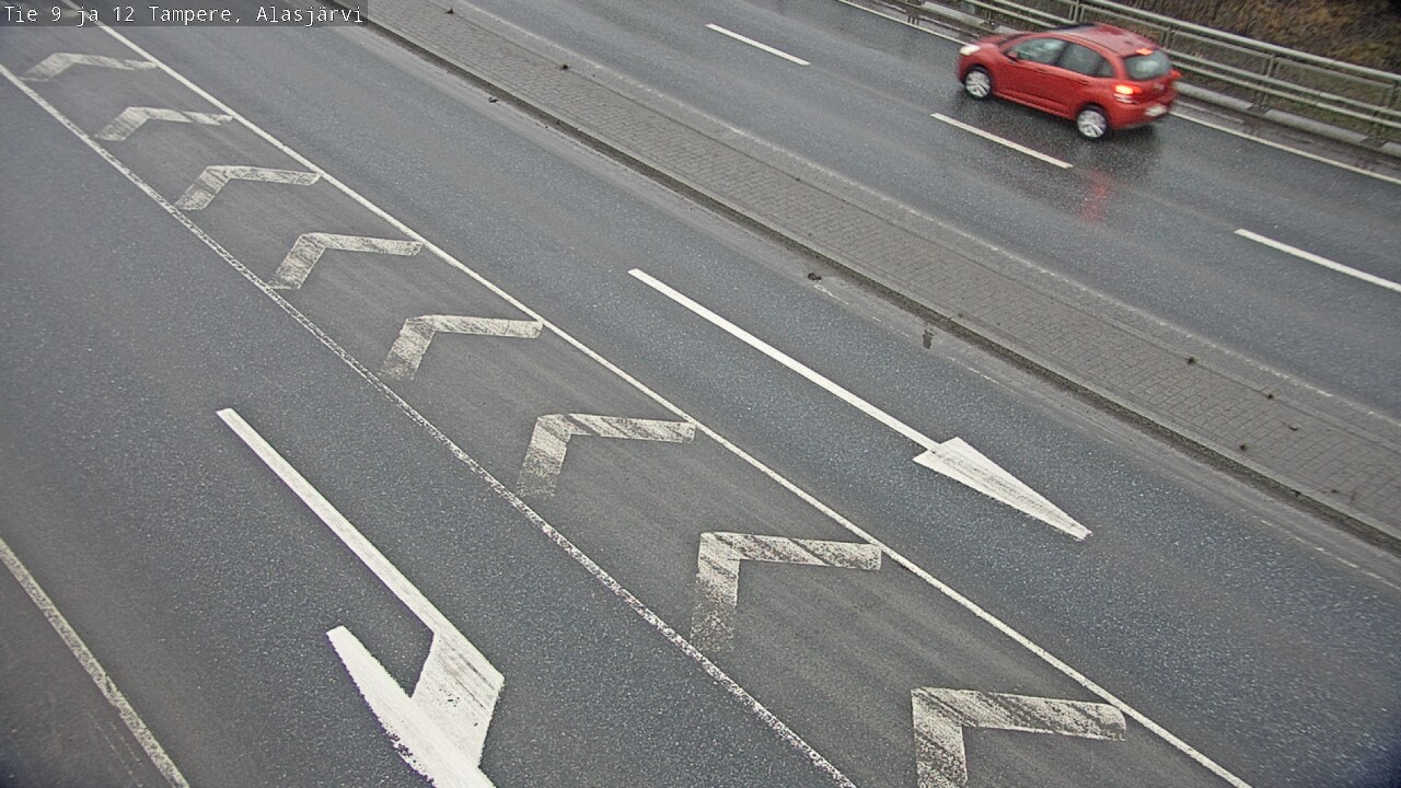 Weather Camera Image Road 12 Tampere, Alasjärvi, Tampere, Pirkanmaa