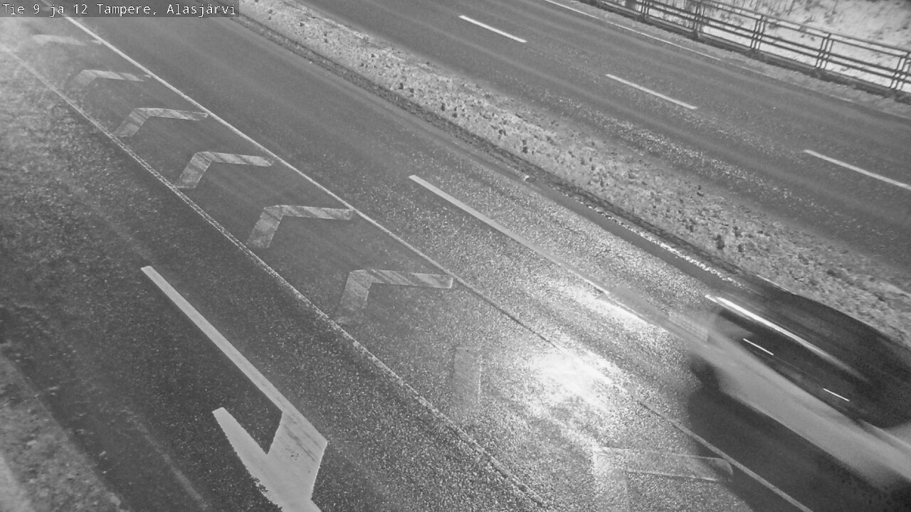 Weather Camera Image Väg 12 Tammerfors, Alasjärvi, Tampere, Pirkanmaa