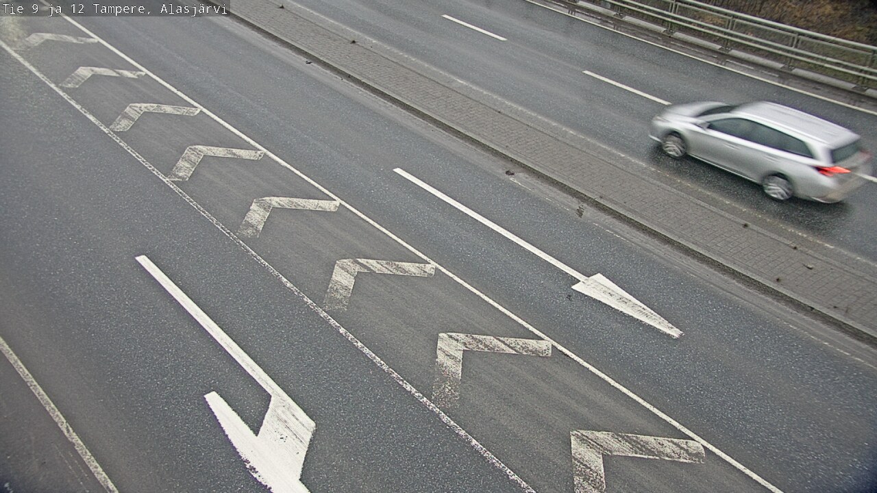 Weather Camera Image Road 12 Tampere, Alasjärvi, Tampere, Pirkanmaa