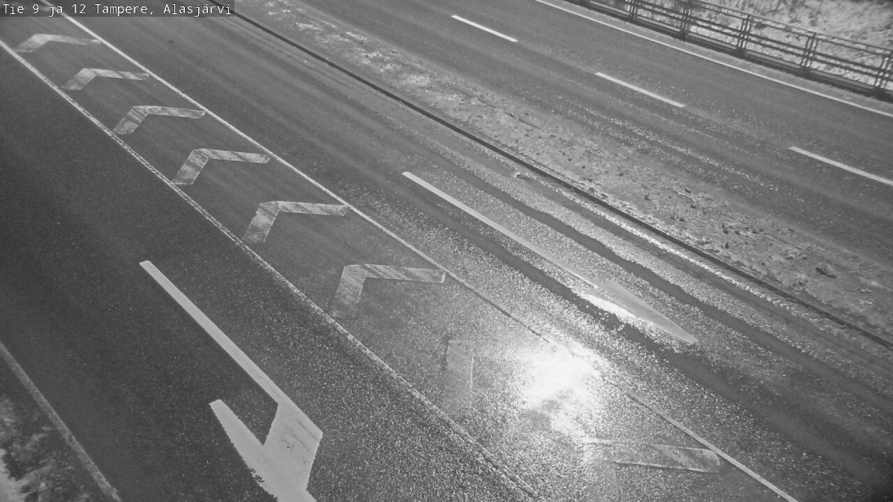 Weather Camera Image Väg 12 Tammerfors, Alasjärvi, Tampere, Pirkanmaa