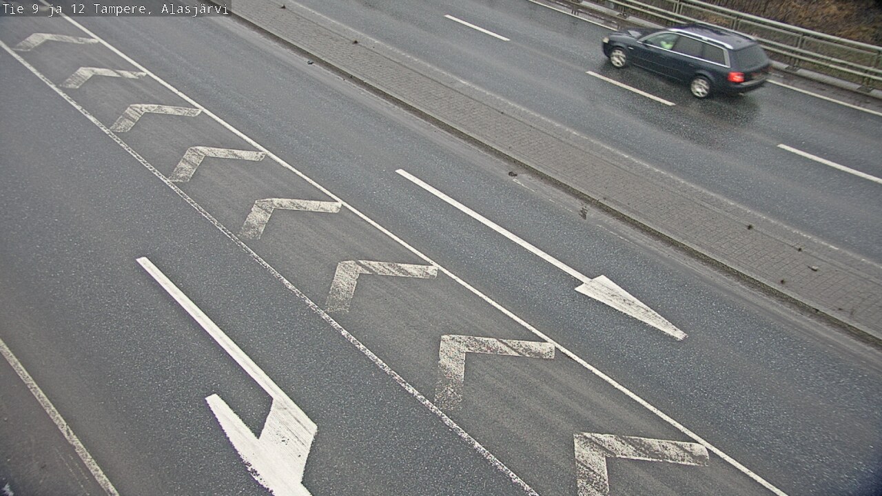 Weather Camera Image Road 12 Tampere, Alasjärvi, Tampere, Pirkanmaa