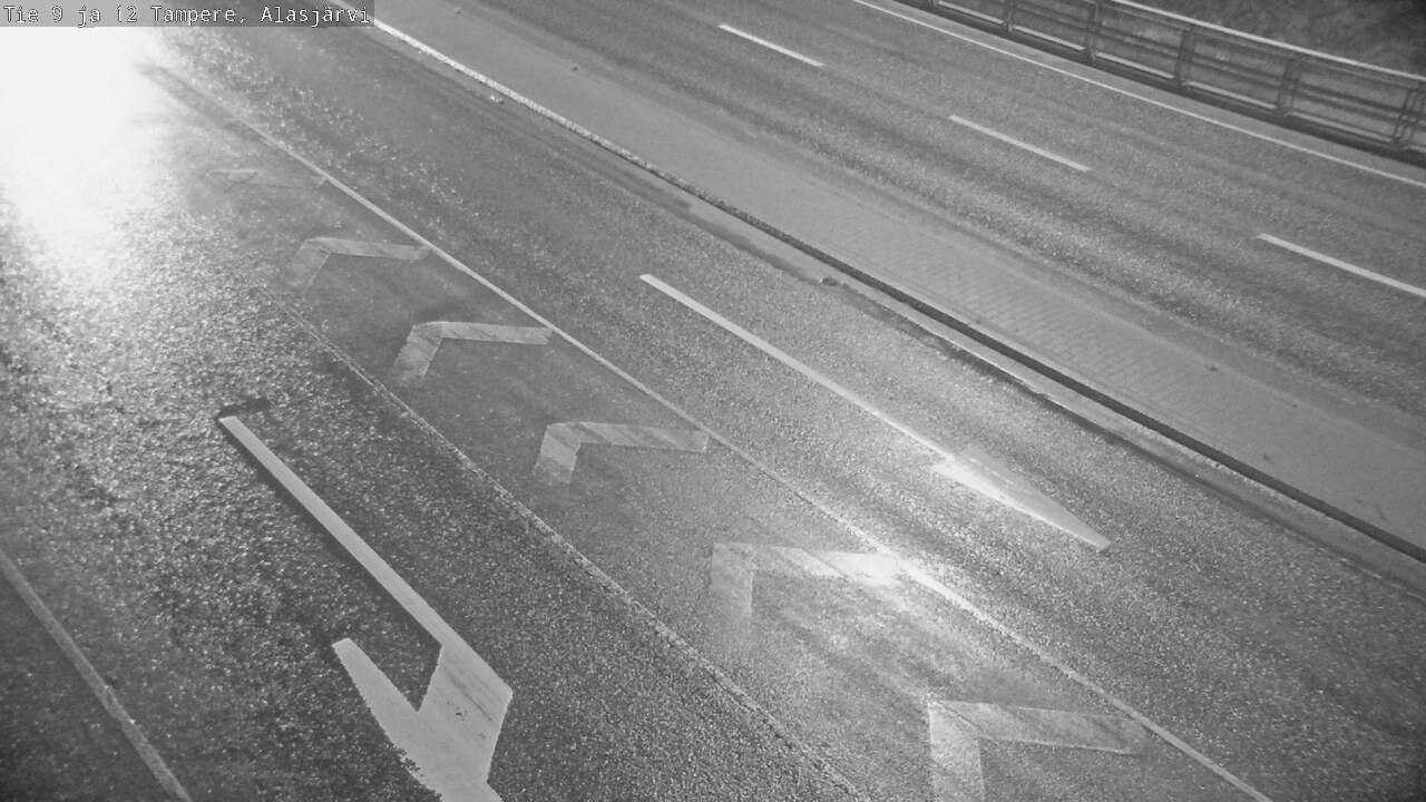 Weather Camera Image Road 12 Tampere, Alasjärvi, Tampere, Pirkanmaa