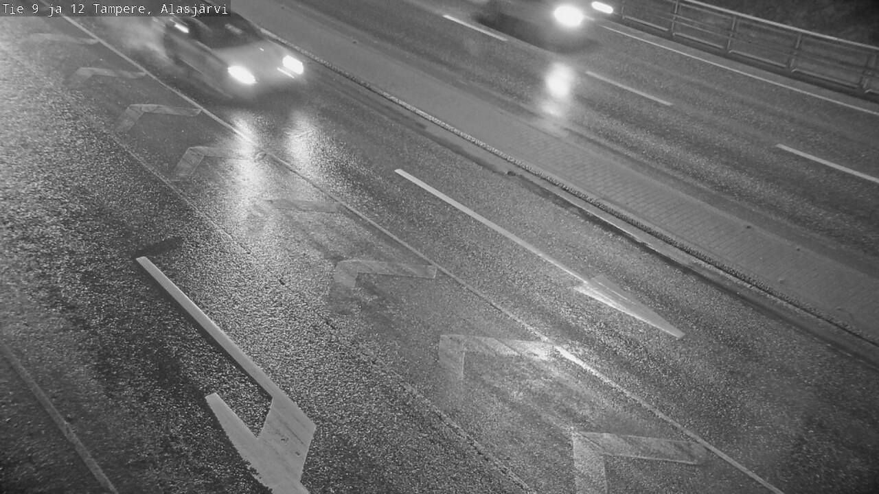 Weather Camera Image Road 12 Tampere, Alasjärvi, Tampere, Pirkanmaa