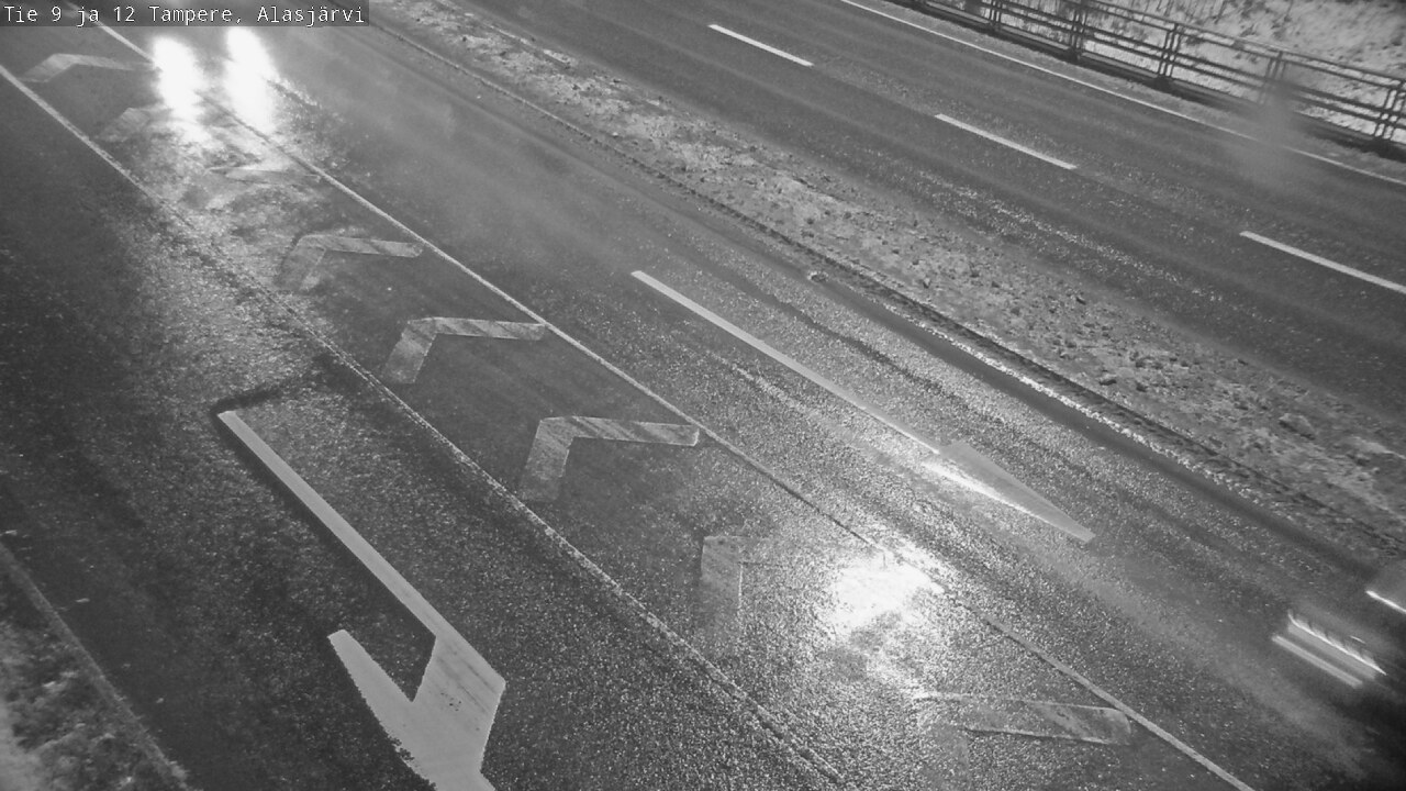 Weather Camera Image Väg 12 Tammerfors, Alasjärvi, Tampere, Pirkanmaa