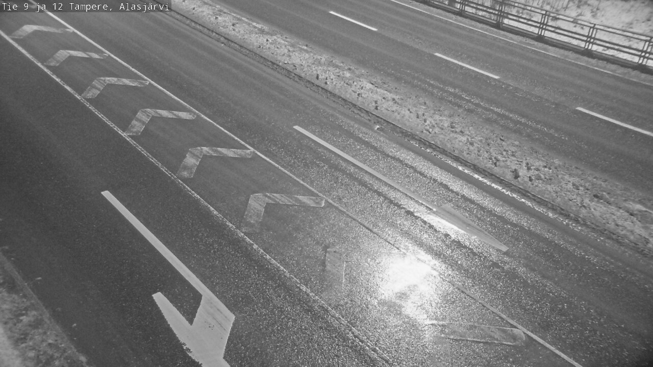 Weather Camera Image Väg 12 Tammerfors, Alasjärvi, Tampere, Pirkanmaa