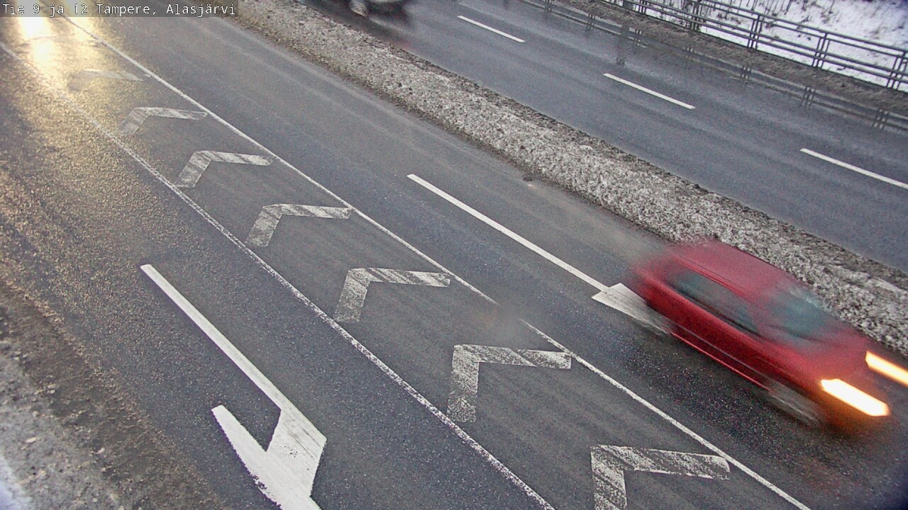 Weather Camera Image Väg 12 Tammerfors, Alasjärvi, Tampere, Pirkanmaa