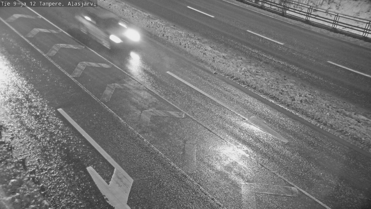 Weather Camera Image Väg 12 Tammerfors, Alasjärvi, Tampere, Pirkanmaa
