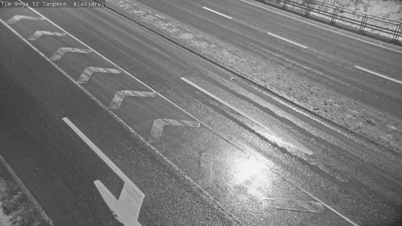 Weather Camera Image Väg 12 Tammerfors, Alasjärvi, Tampere, Pirkanmaa