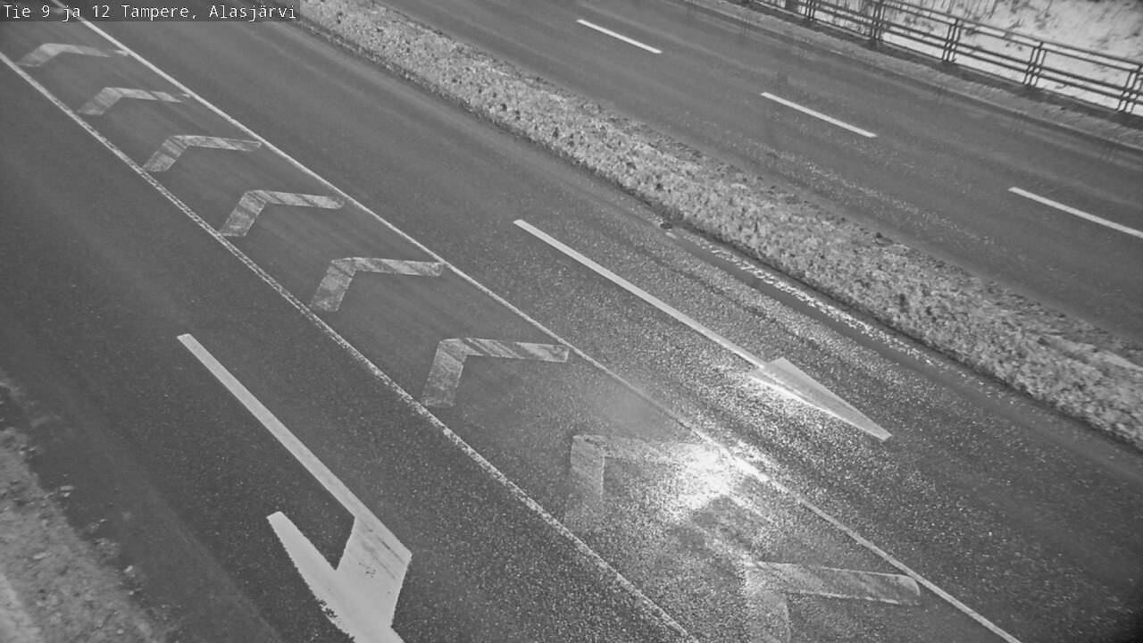 Weather Camera Image Väg 12 Tammerfors, Alasjärvi, Tampere, Pirkanmaa