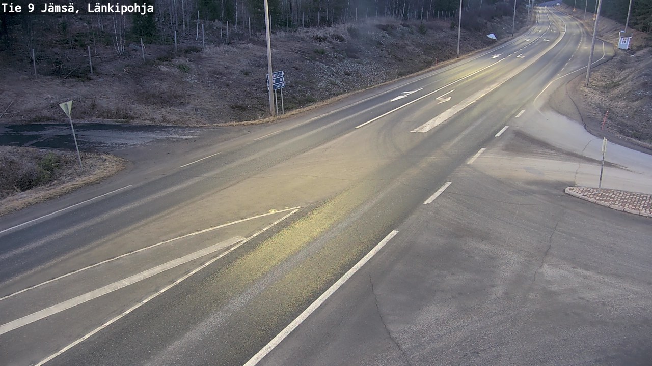Weather Camera Image Road 9 Jämsä, Länkipohja, Jämsä, Keski-Suomi