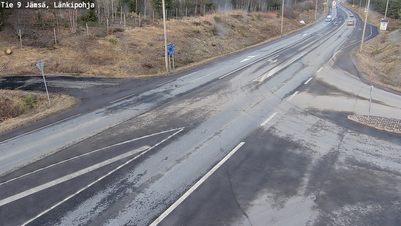 Weather Camera Image Road 9 Jämsä, Länkipohja, Jämsä, Keski-Suomi