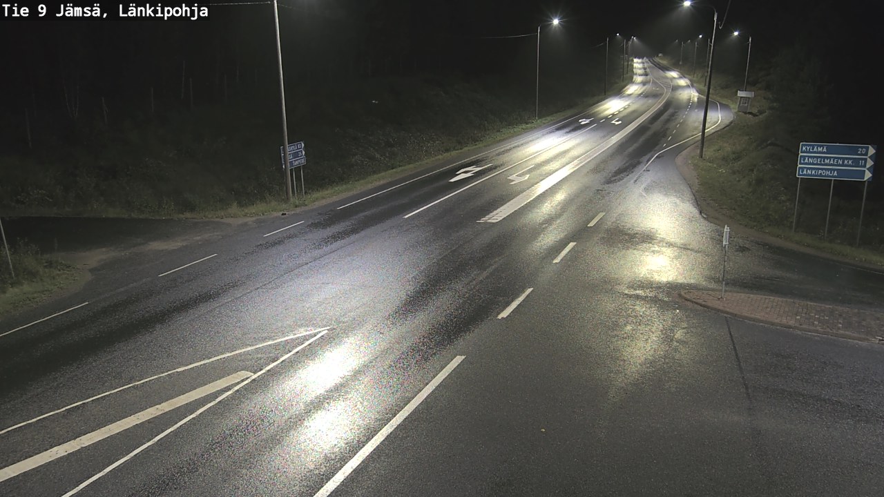 Weather Camera Image Road 9 Jämsä, Länkipohja, Jämsä, Keski-Suomi