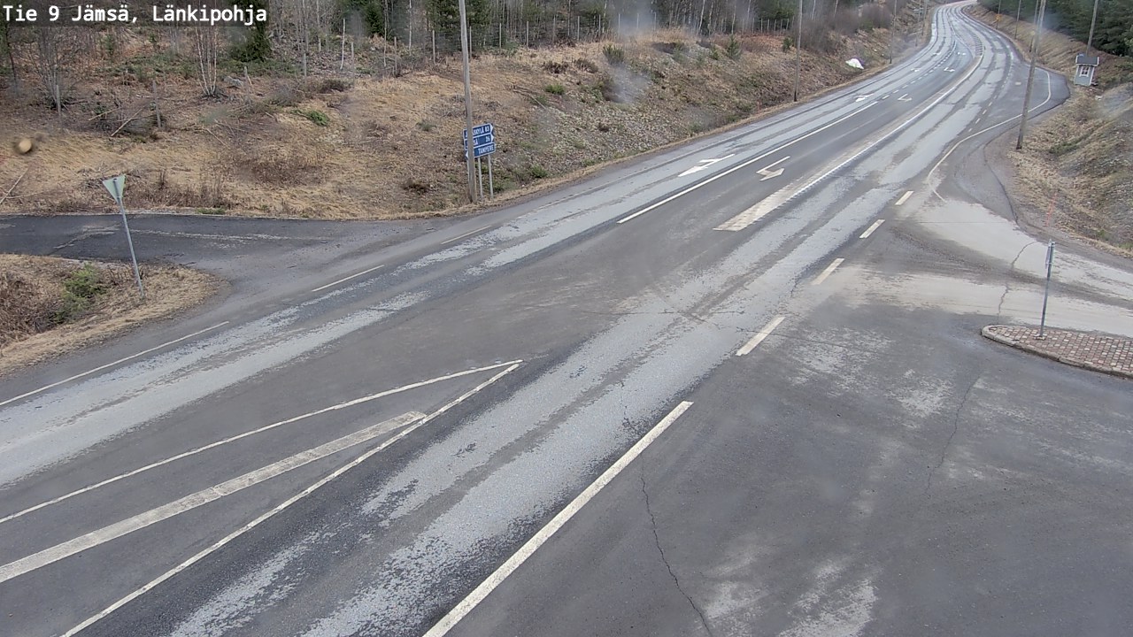 Weather Camera Image Road 9 Jämsä, Länkipohja, Jämsä, Keski-Suomi