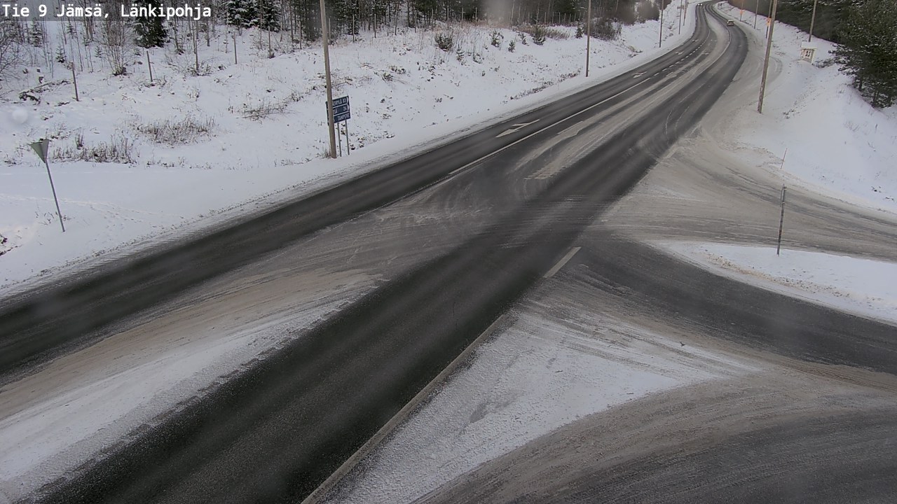Weather Camera Image Road 9 Jämsä, Länkipohja, Jämsä, Keski-Suomi