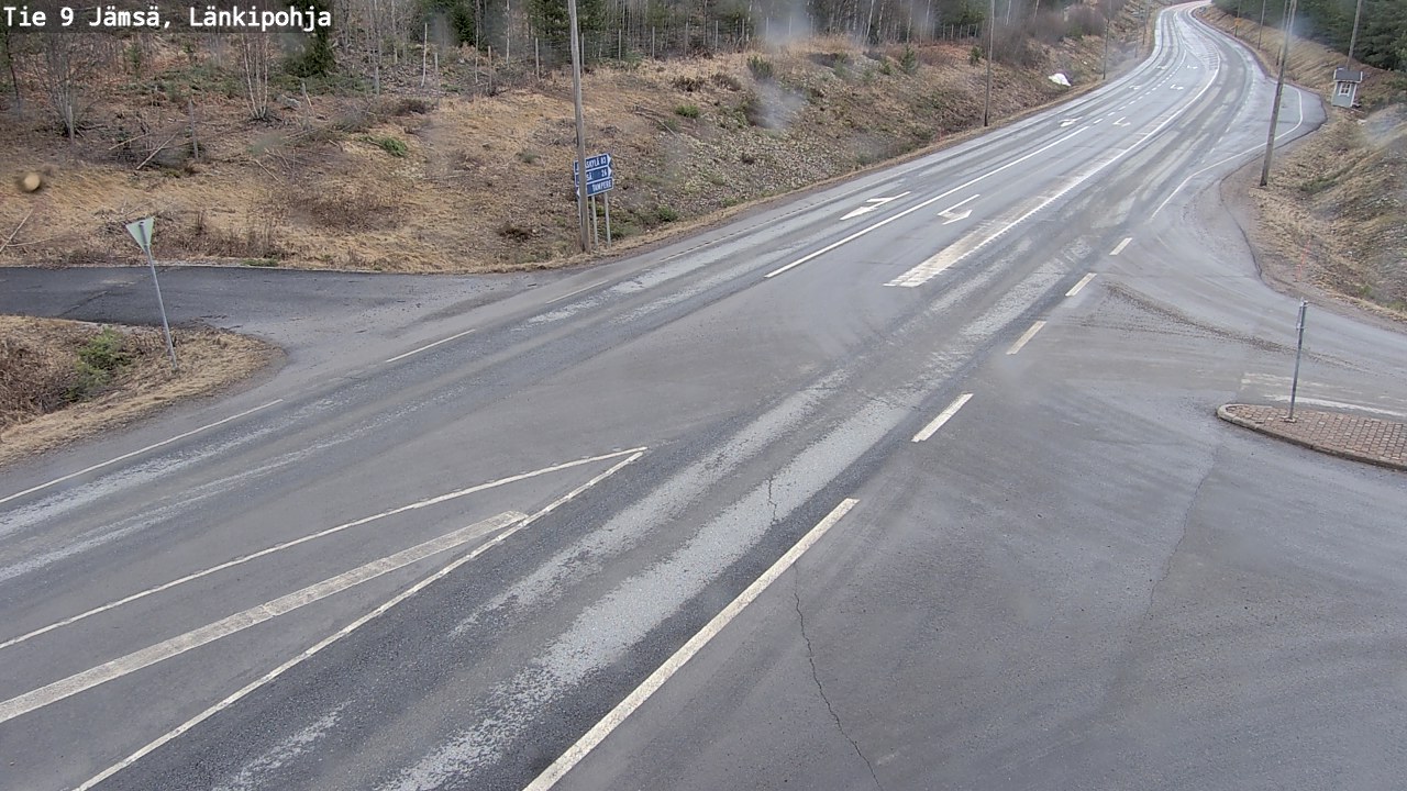 Weather Camera Image Road 9 Jämsä, Länkipohja, Jämsä, Keski-Suomi