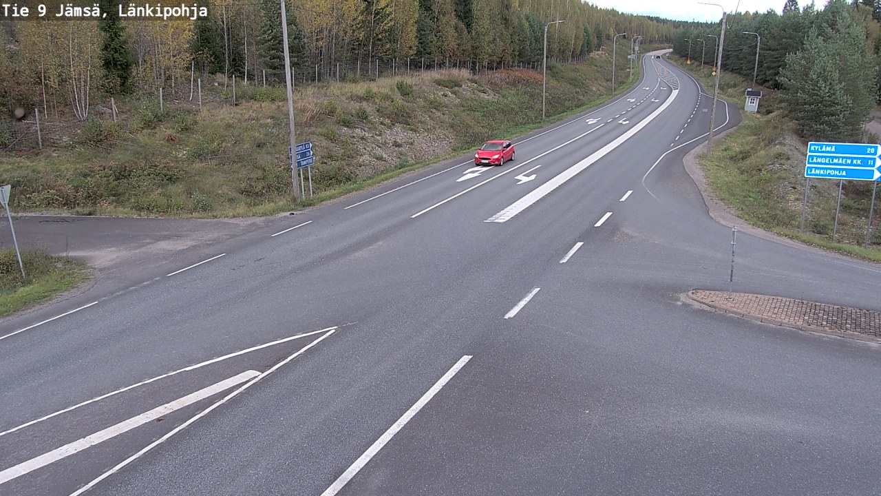 Kelikamerat Kuva Tie 9 Jämsä, Länkipohja, Jämsä, Keski-Suomi