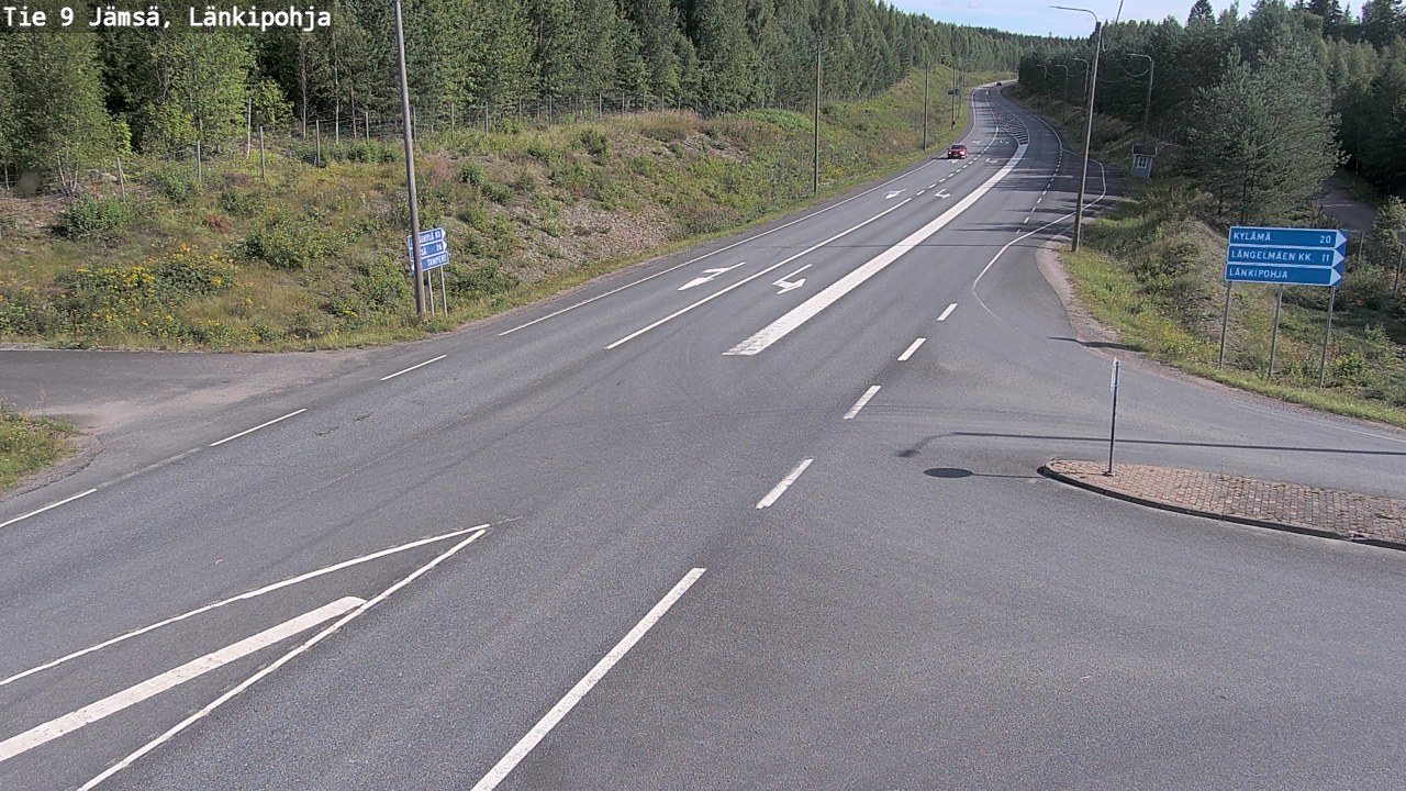 Kelikamerat Kuva Tie 9 Jämsä, Länkipohja, Jämsä, Keski-Suomi