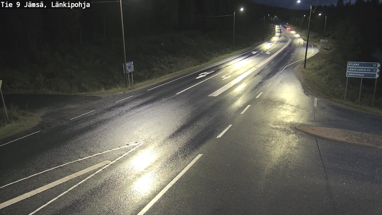 Weather Camera Image Road 9 Jämsä, Länkipohja, Jämsä, Keski-Suomi