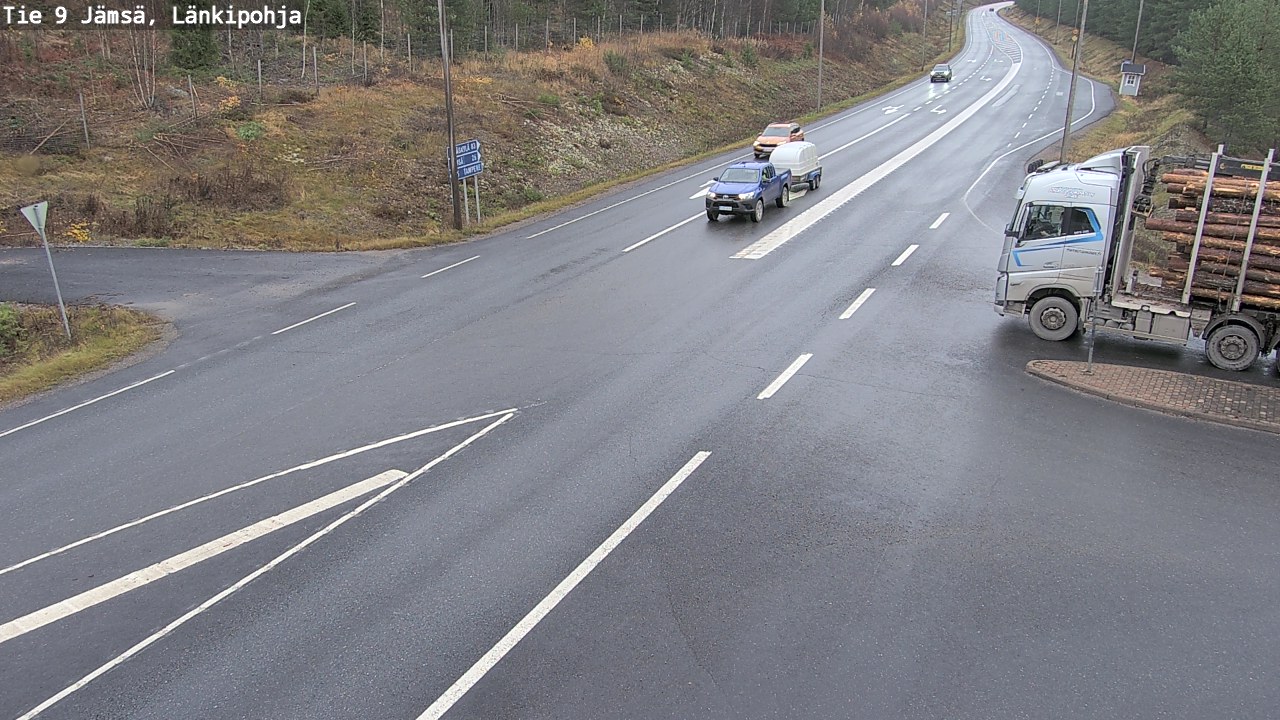 Kelikamerat Kuva Tie 9 Jämsä, Länkipohja, Jämsä, Keski-Suomi