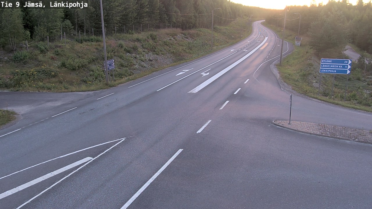 Kelikamerat Kuva Tie 9 Jämsä, Länkipohja, Jämsä, Keski-Suomi
