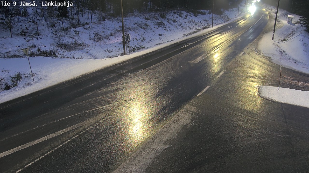 Weather Camera Image Road 9 Jämsä, Länkipohja, Jämsä, Keski-Suomi