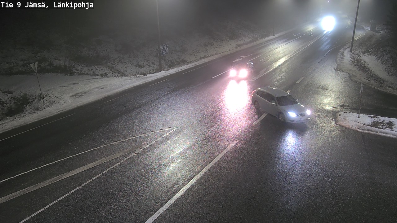 Weather Camera Image Väg 9 Jämsä, Länkipohja, Jämsä, Keski-Suomi
