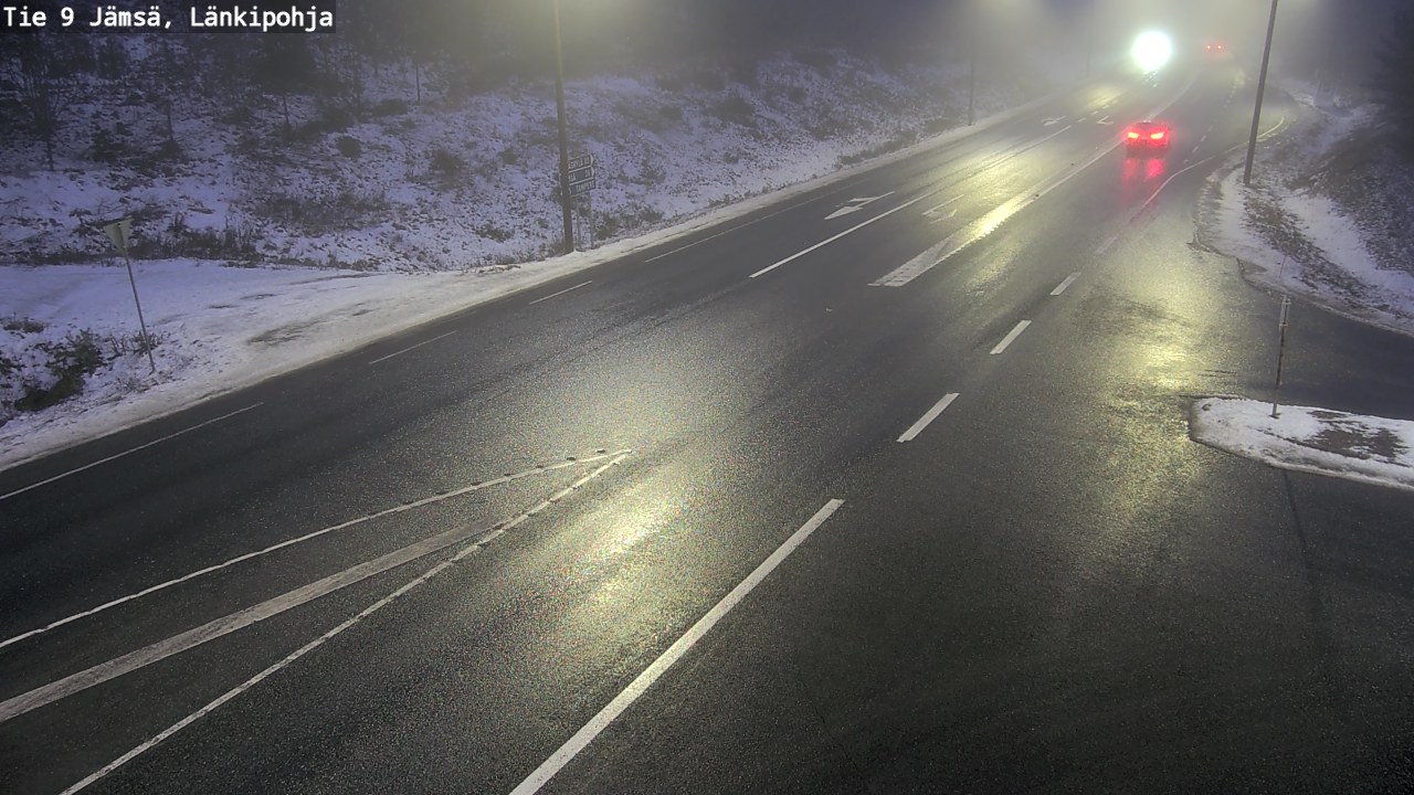 Weather Camera Image Väg 9 Jämsä, Länkipohja, Jämsä, Keski-Suomi
