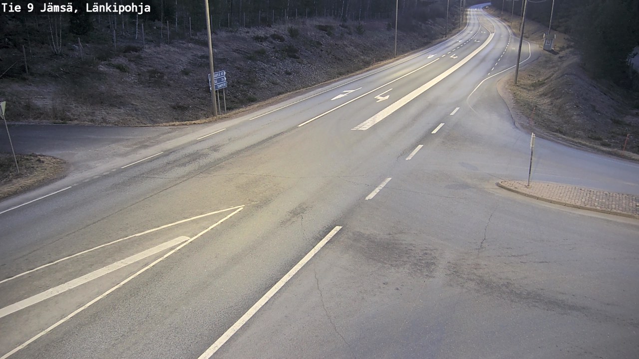 Weather Camera Image Road 9 Jämsä, Länkipohja, Jämsä, Keski-Suomi
