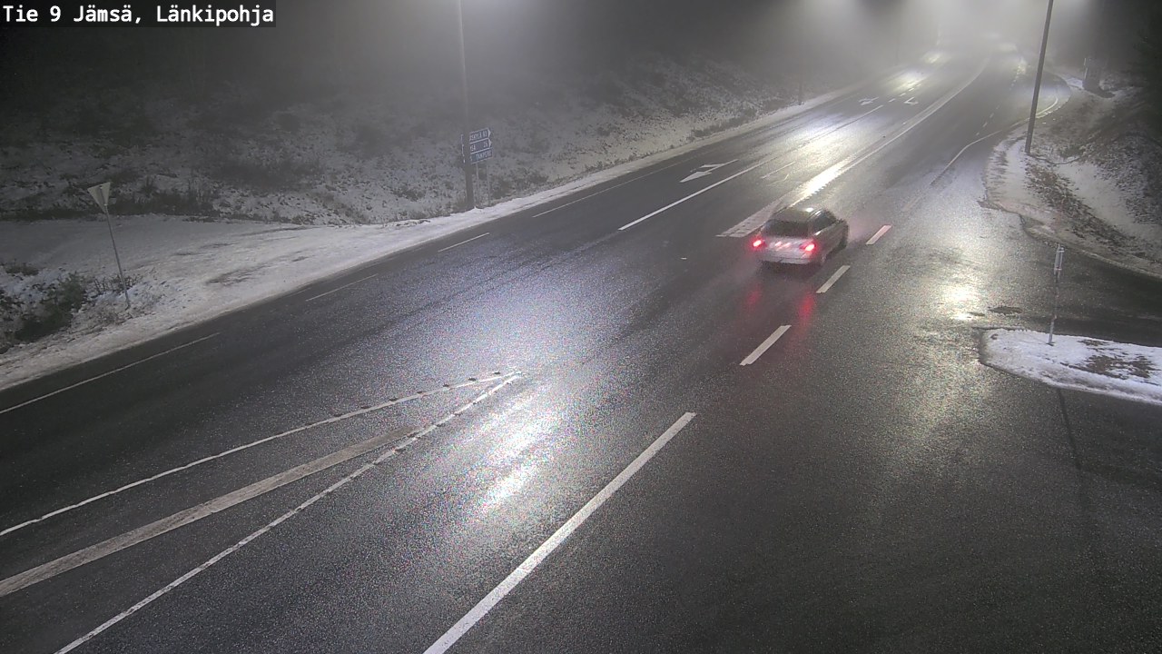 Weather Camera Image Väg 9 Jämsä, Länkipohja, Jämsä, Keski-Suomi