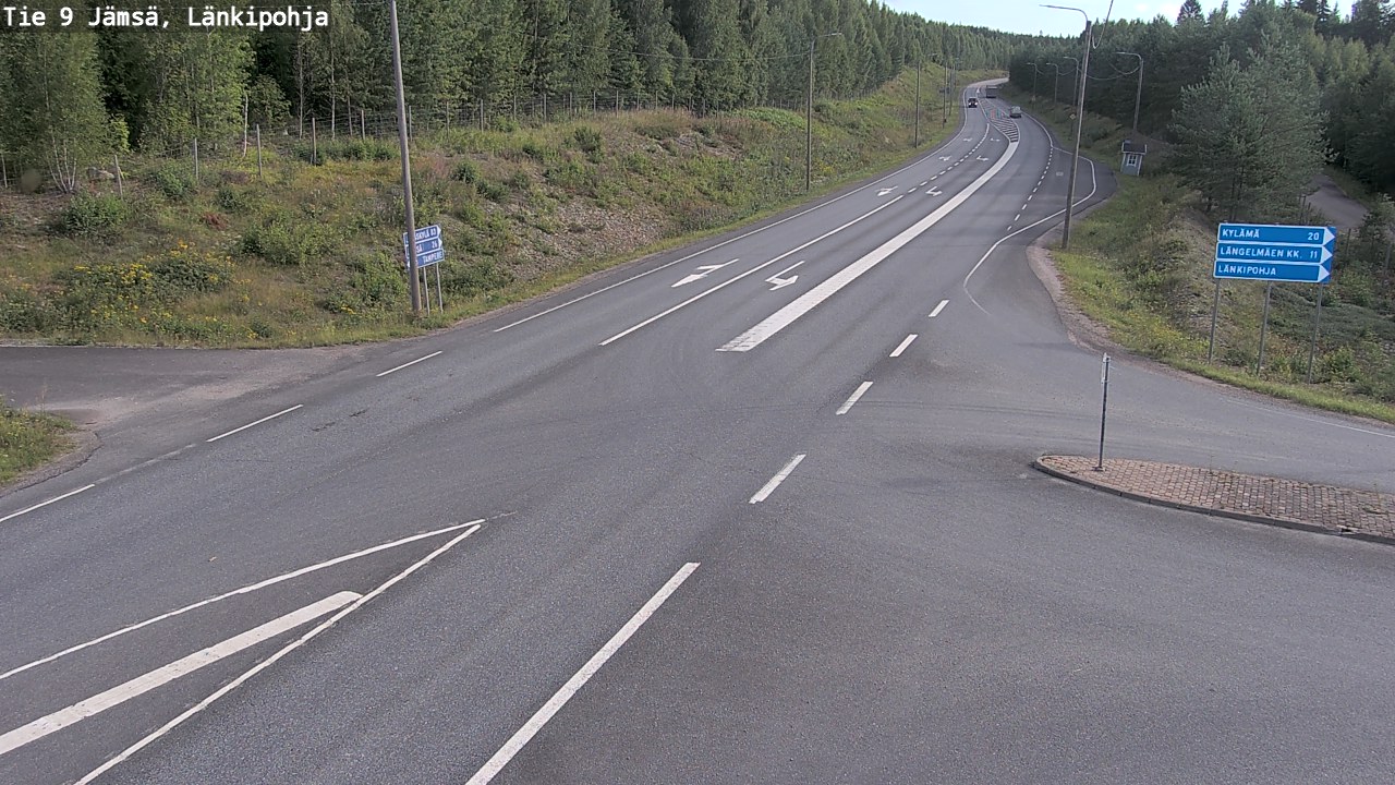 Kelikamerat Kuva Tie 9 Jämsä, Länkipohja, Jämsä, Keski-Suomi