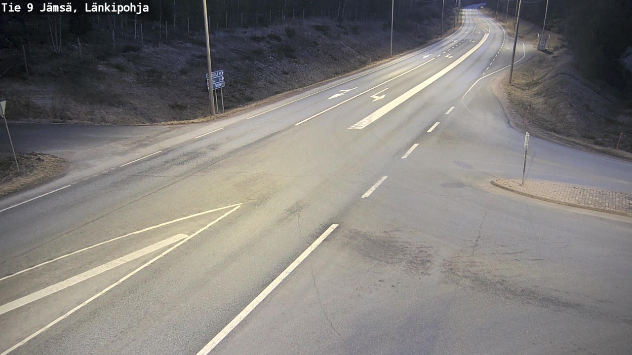 Weather Camera Image Road 9 Jämsä, Länkipohja, Jämsä, Keski-Suomi