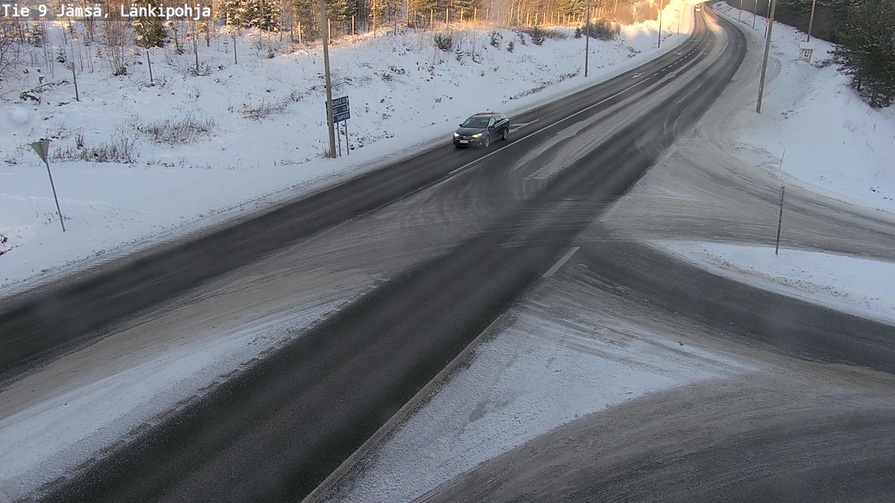 Weather Camera Image Road 9 Jämsä, Länkipohja, Jämsä, Keski-Suomi