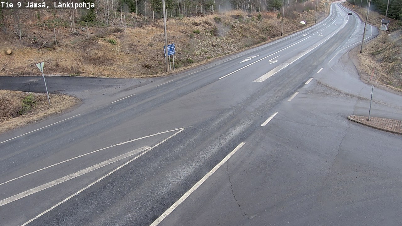 Weather Camera Image Road 9 Jämsä, Länkipohja, Jämsä, Keski-Suomi