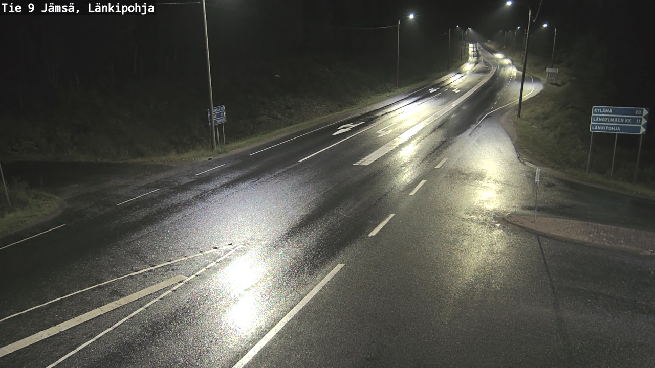 Weather Camera Image Road 9 Jämsä, Länkipohja, Jämsä, Keski-Suomi