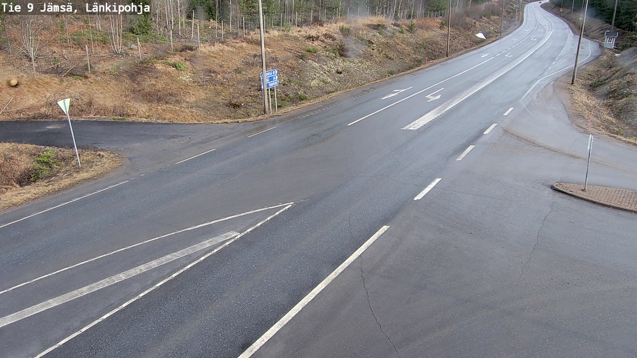 Weather Camera Image Road 9 Jämsä, Länkipohja, Jämsä, Keski-Suomi
