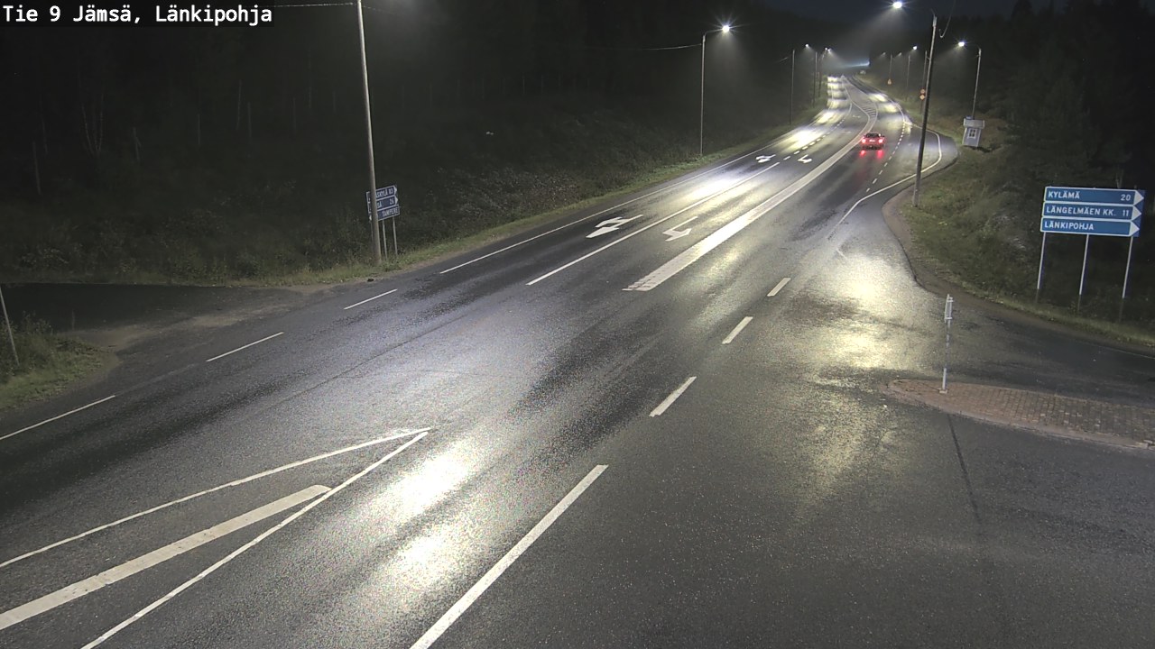 Weather Camera Image Road 9 Jämsä, Länkipohja, Jämsä, Keski-Suomi
