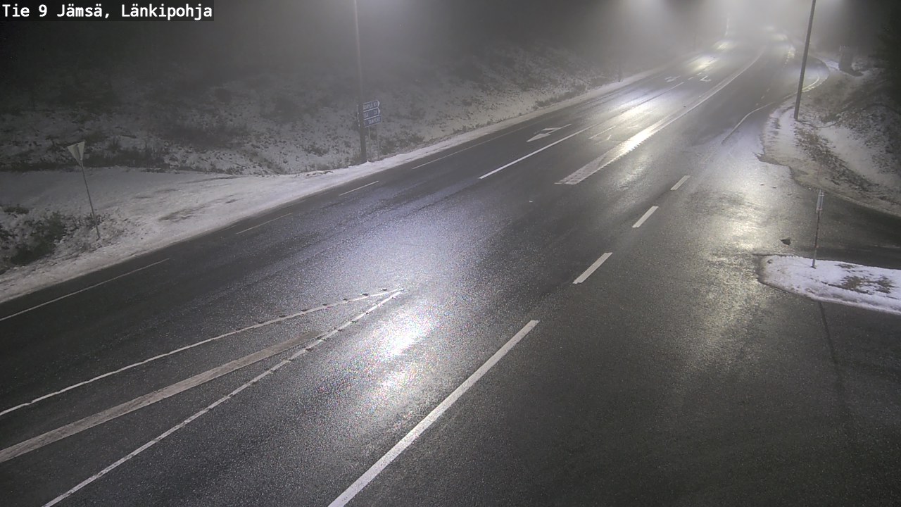 Weather Camera Image Väg 9 Jämsä, Länkipohja, Jämsä, Keski-Suomi