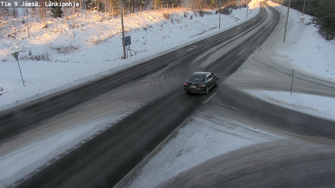 Weather Camera Image Road 9 Jämsä, Länkipohja, Jämsä, Keski-Suomi
