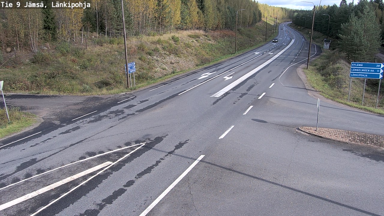 Kelikamerat Kuva Tie 9 Jämsä, Länkipohja, Jämsä, Keski-Suomi