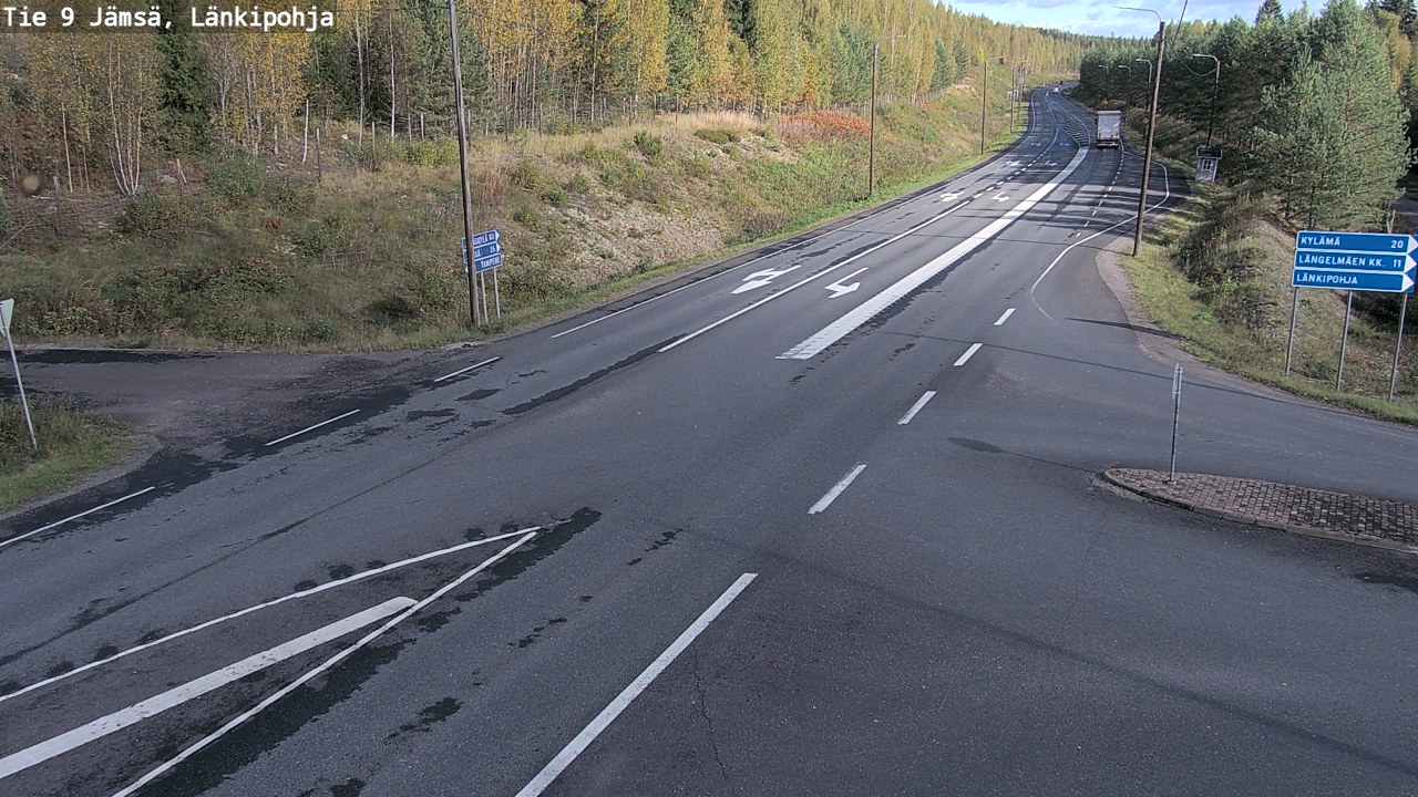 Kelikamerat Kuva Tie 9 Jämsä, Länkipohja, Jämsä, Keski-Suomi