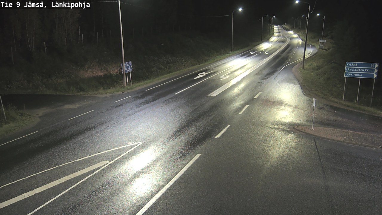 Weather Camera Image Road 9 Jämsä, Länkipohja, Jämsä, Keski-Suomi