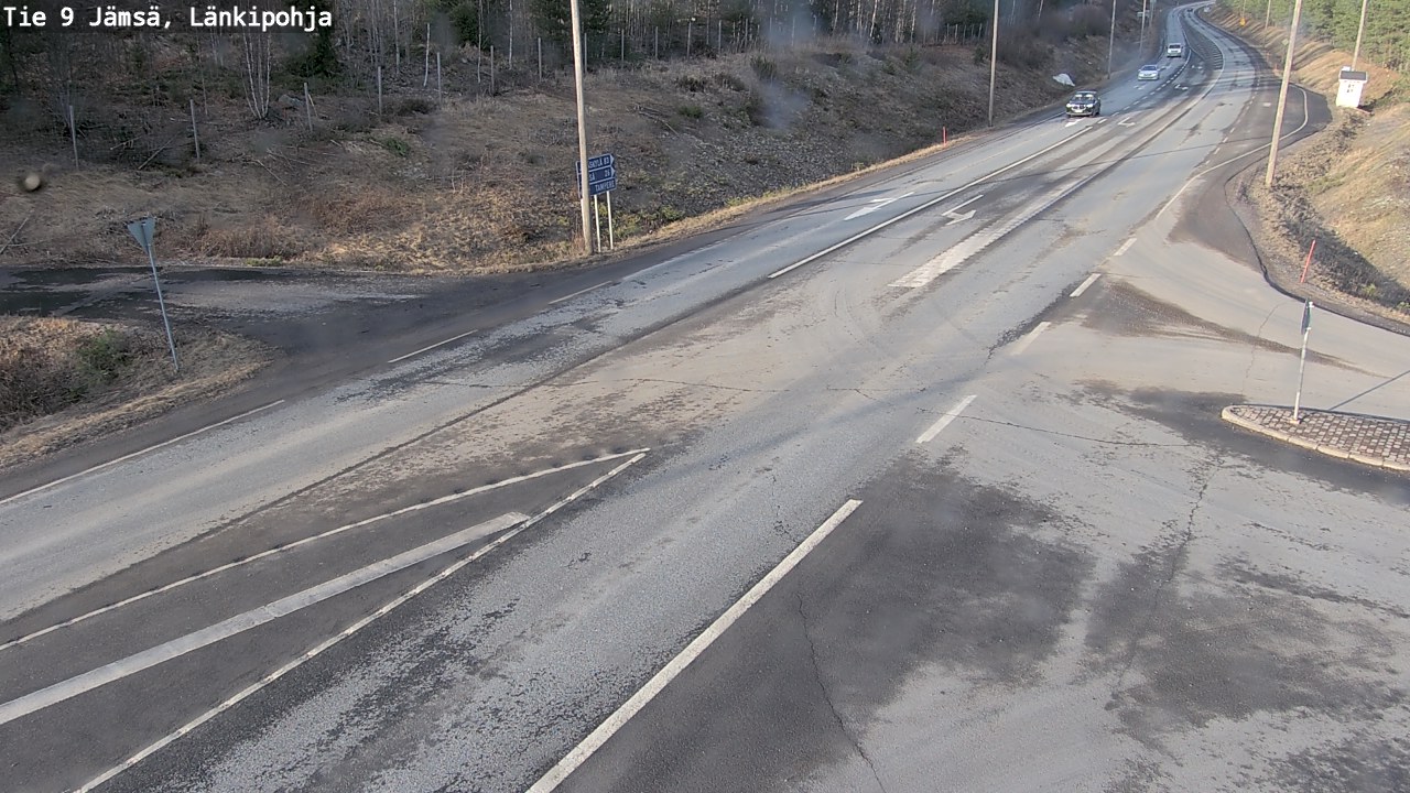 Weather Camera Image Road 9 Jämsä, Länkipohja, Jämsä, Keski-Suomi
