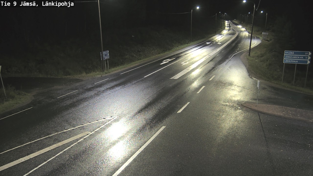 Weather Camera Image Road 9 Jämsä, Länkipohja, Jämsä, Keski-Suomi