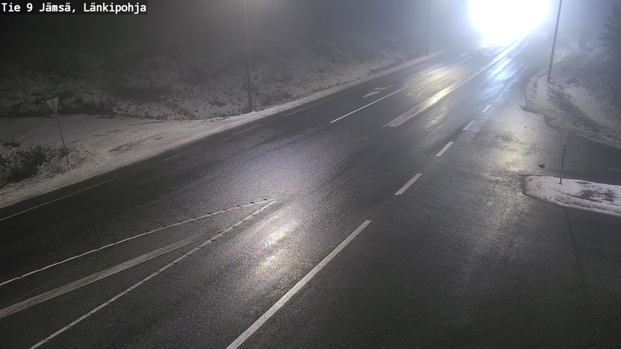 Weather Camera Image Väg 9 Jämsä, Länkipohja, Jämsä, Keski-Suomi