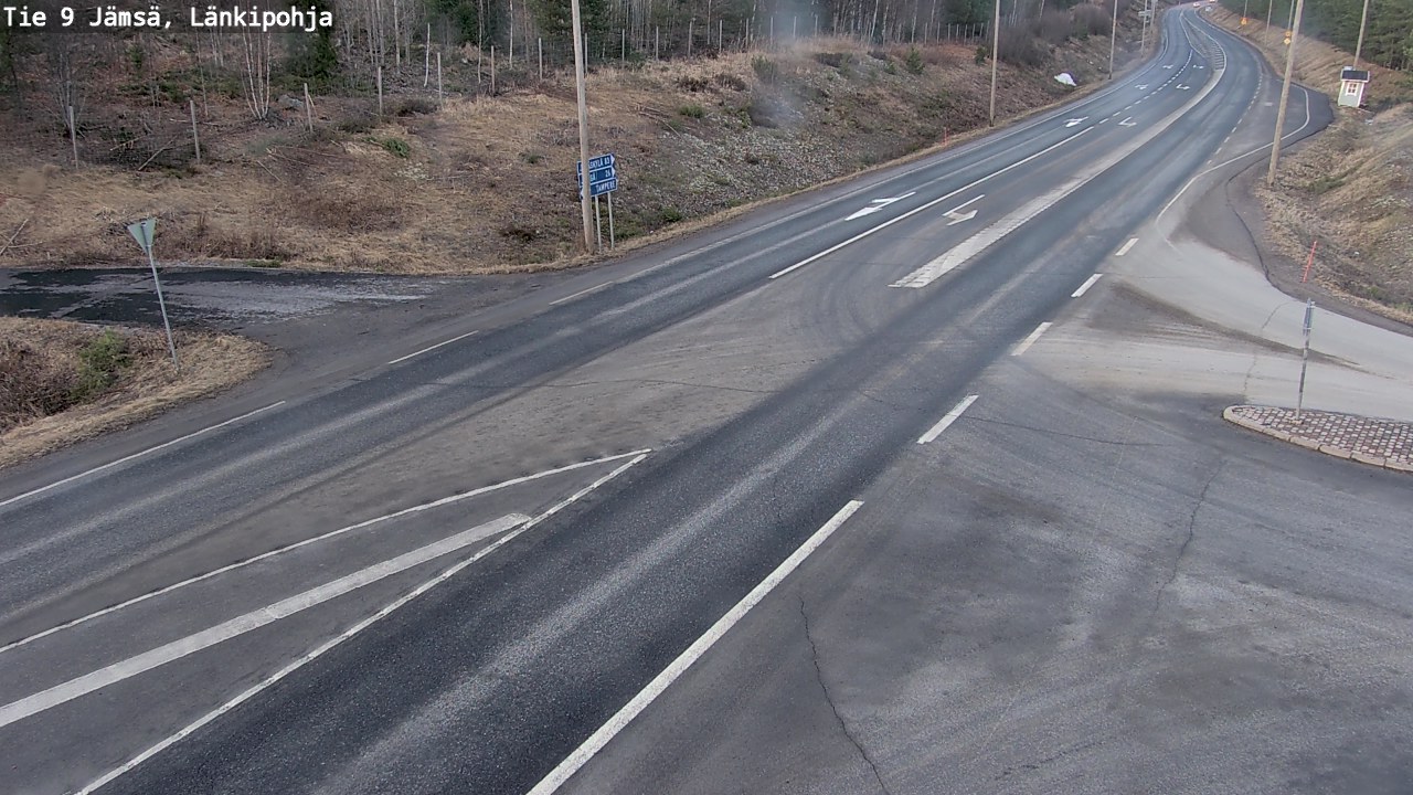 Weather Camera Image Road 9 Jämsä, Länkipohja, Jämsä, Keski-Suomi