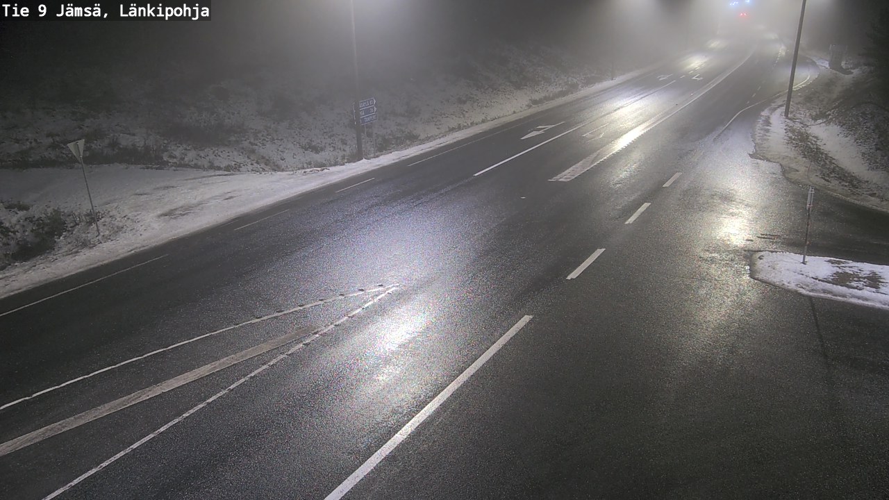 Weather Camera Image Väg 9 Jämsä, Länkipohja, Jämsä, Keski-Suomi