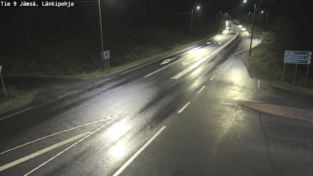 Weather Camera Image Road 9 Jämsä, Länkipohja, Jämsä, Keski-Suomi