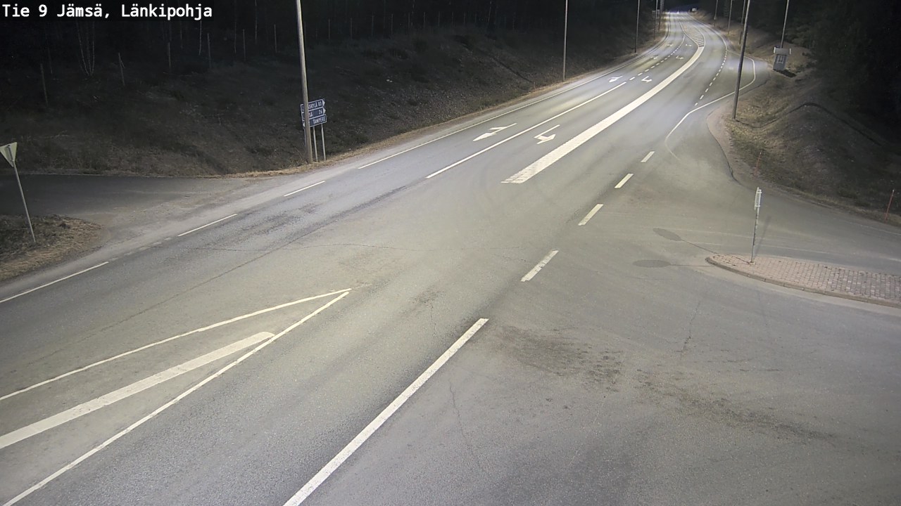 Weather Camera Image Väg 9 Jämsä, Länkipohja, Jämsä, Keski-Suomi