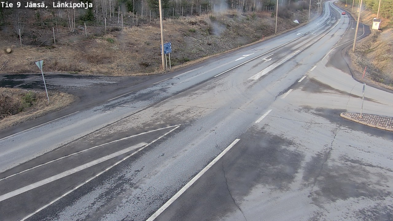 Weather Camera Image Road 9 Jämsä, Länkipohja, Jämsä, Keski-Suomi