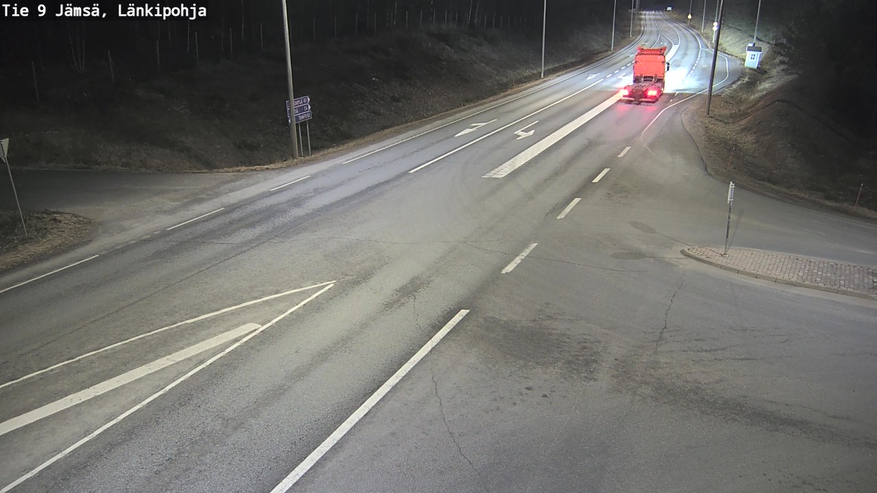 Weather Camera Image Väg 9 Jämsä, Länkipohja, Jämsä, Keski-Suomi